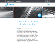 Tablet Screenshot of i-drain.nl